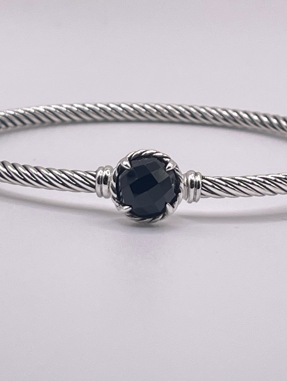 David Yurman Chatelaine Bracelet with Black Onyx - Picture 5 of 15